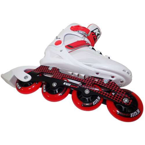 Kubi CS320K inline görkorcsolya, fehér és piros, 43-as méret