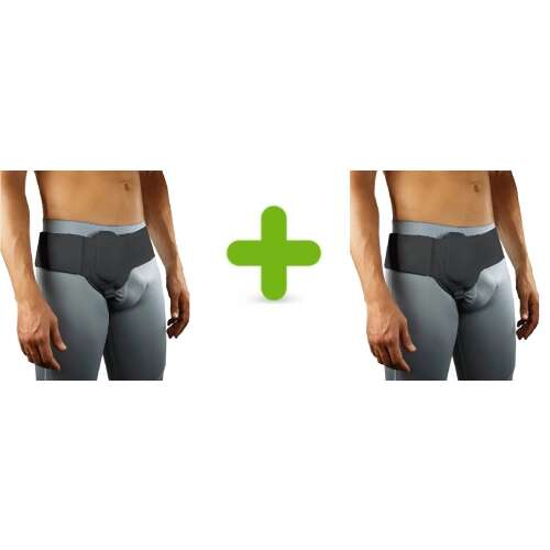 Titan állítható sérvkötő lágyéksérv enyhítésére, dupla