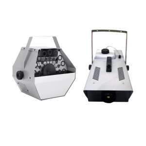 Комплект машина за балони и професионална машина за дим с дистанционно управление, IdeallStore®, сребрист 110374256 - Машина за ефекти и аксесоари