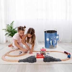 Játéktároló Kosár - Elefánt - 34x54 cm 145432576 - Nukido