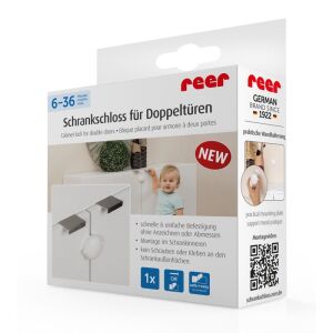 Reer - Dupla Ajtó Biztonsági Zár - Gyermekvédelem
