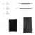 Dulap Navaris cu usa rulanta, 6 compartimente, 88 x 170 x 45 cm, 45294.01 110379126