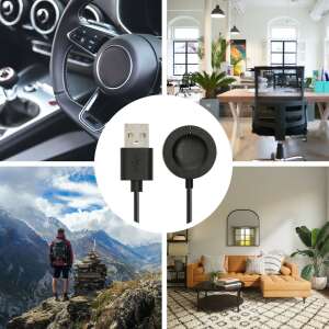 Зарядно кабел Kwmobile за смарт часовник Diesel - примери за употреба - Зарядно устройство за смарт часовници