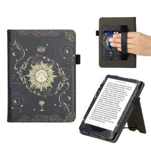 калъф kwmobile за Amazon Kindle Paperwhite 11, Екологична кожа, Многоцветен, 57210.09 110380020 - Технически статии и електроника