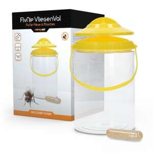 Knock Off FlyNip légycsapda, sárga, 20.000 légy befogási kapacitás, kültéri használatra - Knock Off