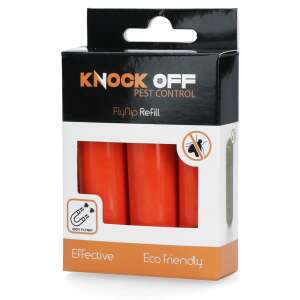 Knock Off FlyNip Utántöltő, 2 db-os csomag, légycsapda utántöltő, hatékony, környezetbarát, kártevőirtás - Knock Off
