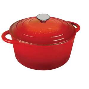 Topf mit Deckel Magefesa-Ferro Eco, emailliertes Gusseisen, 26x12 cm, 3,5 l, rot 110383933