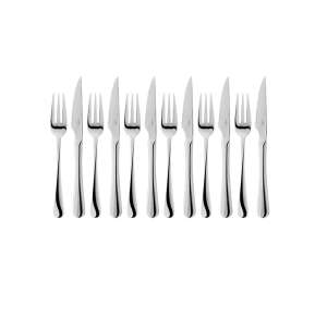 Sada steakových nožov a vidličiek Judge Windsor, 12 dielov, nerezová oceľ - Príbory