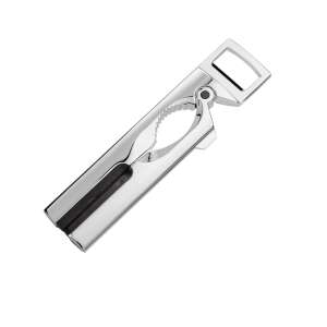 Spargator nuci/desfacator sticle Stellar Chrome, aliaj de zinc, 17 cm, argintiu/negru 110383960 - Stellar
