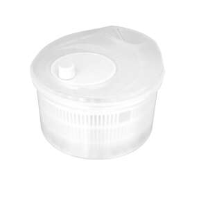 Uscare de salată Judge Kitchen, uscător de salată din plastic alb, 23x23x17 cm - Boluri