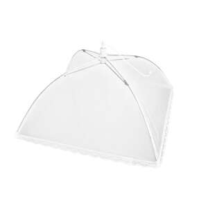 Pokrývka na jedlo Judge Kitchen, polyester/plast, 35x35x14 cm, biela 110383966 - Judge