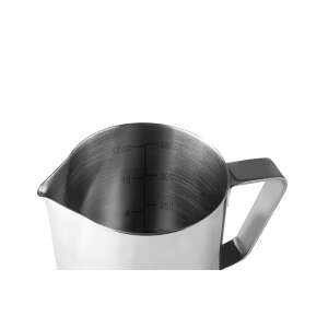 Ibili Milchbecher, Edelstahl 18/10, 7,5x9 cm, 0,35 l, Silber 110383991 - Milchaufschäumer & Kännchen