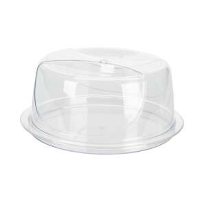 Excellent Houseware dóma na tortu, priehľadná, 34x15 cm, polypropylén, skladovanie torty, skladovanie potravín, dóma na dezert - Servírovacie misky