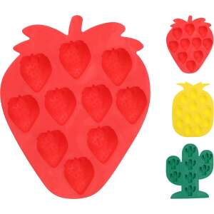 Set mit 3 Excellent Houseware-Eisformen, Silikon, mehrfarbig 110384035 - Eiswürfelformen