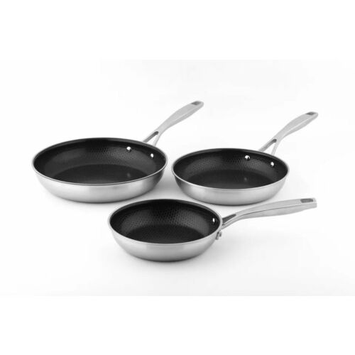 Zestaw patelni Carl Schmidt Sohn DuraMAX ze stali nierdzewnej, 24 cm