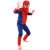 Fiú KidMania Spiderman jelmezben, akció pózban