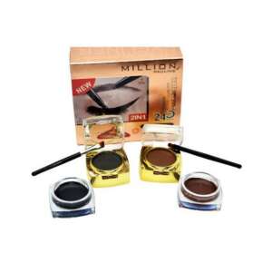 Set tus de ochi si sprancene, Waterproof, Million Pauline 110384374 - Creion sprâncene