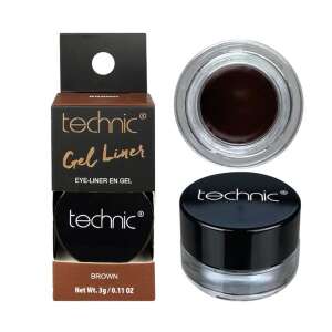 Гел очна линия, Technic, Gel Pot Liner Eyeliner, кафява, 3 g 110384543 - Technic