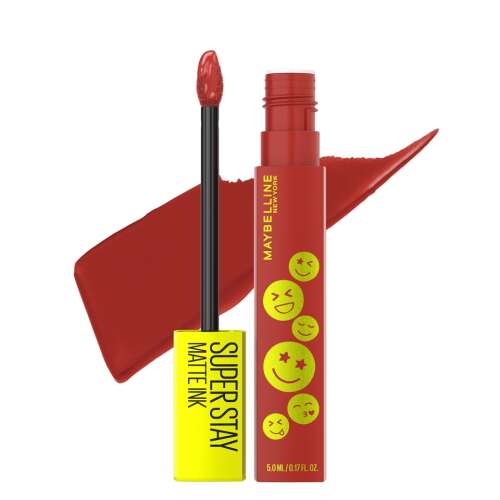Ruj de buze rezistent la transfer, Maybelline, Superstay Matte Ink, 455 Harmonizer, 5 ml 110384547