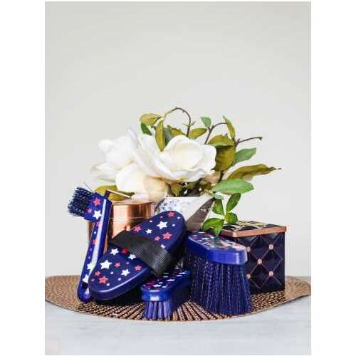 Lóápoló Kefe Készlet - Csillag Mintás - 24 db