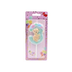 Lumânare aniversară, pentru copii, cifra 3, Giftdesign, 8 cm 110384786 - Decoratiuni pentru tort