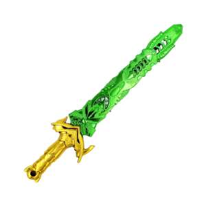 Miecz zabawkowy, 33 cm, kolekcja broni i amunicji, kolor zielony