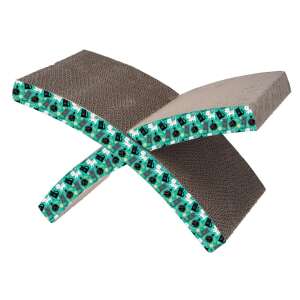 Koopman Colecția Cats Răzuitor pentru pisici din Sisal verde, 46x24x8cm - Răzuitor durabil, pliabil pentru pisici, pentru unghii sănătoase și stimulare mentală - Mobilier pentru pisici