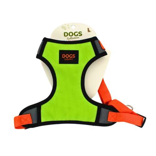 Állítható zöld kutya hám, S méret (36-42cm), Dogs Collection - Kisállat hám