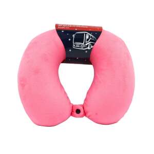 Възглавница за пътуване за възрастни, розова, мемори пяна, 30 см 110385243 - Възглавница за врата