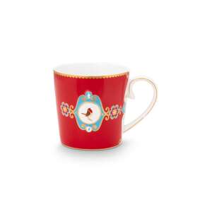Porzellanbecher, Pip Studio, Rot, 250 ml, Love Birds-Kollektion 110385342 - Nonbrand Tassen