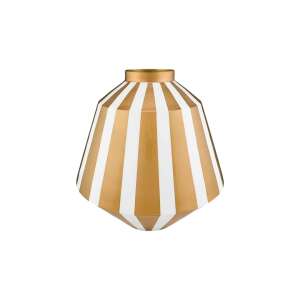 Vaza decorativă, din metal, Pip Studio, White-Gold, 35 cm, colecția Royal Dot Delight 110385454 - Pip Studio