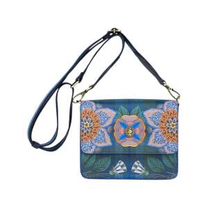 Crossbody kabelka Fenna, tmavomodrá, 19x6x16 cm, kolekcia Flores Felices 110385491 - Tašky na rameno