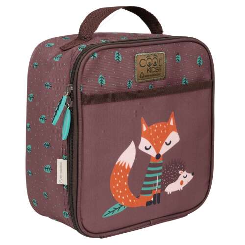 Perletti Cool Kids Lunchtasche mit Fuchs- und Igel-Design