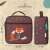 Perletti Cool Kids Lunchtasche mit Fuchs- und Igel-Design, zeigt die Abmessungen