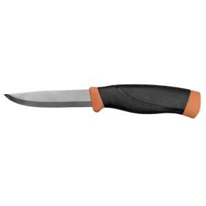 Morakniv Companion Heavy Duty rozsdamentes acél kés, narancssárga markolat, rögzített penge, szabadtéri kés, túrakés, túlélőkés - Morakniv