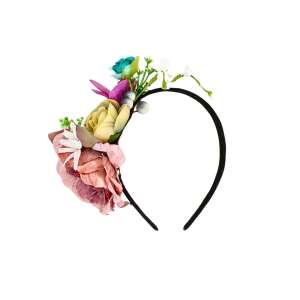 Korona do włosów z różnymi wielobarwnymi wzorami popcornu 110385749 - Spinka do włosów, kratka do włosów