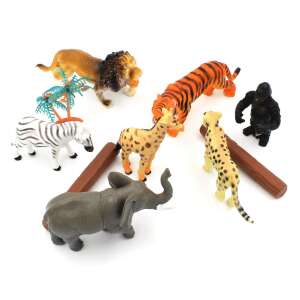 Figurenset Deluxebase, Jumbo, Safari, 10 Stück