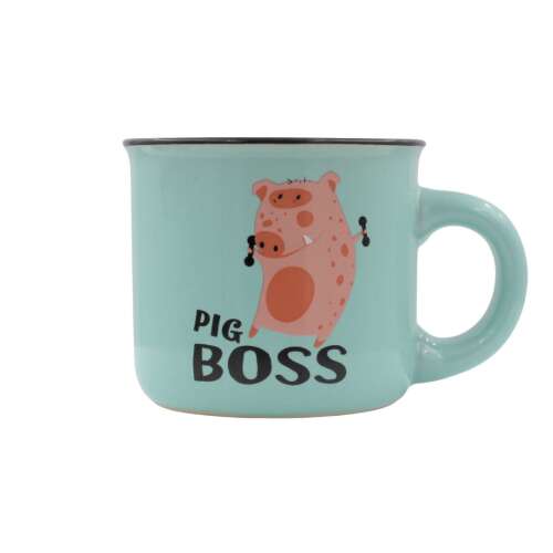 Чаша за еспресо с послание Pig Boss 110385835