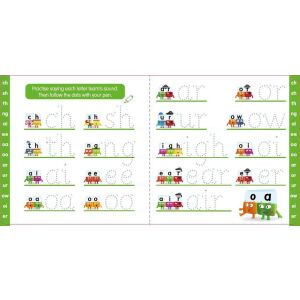 Alphablocks Ábécés Törölhető Füzet - Angol ABC - 3 éves kortól