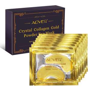 Set Plasturi Tratament Anti-Rid pentru ochi cu Colagen, impotriva Ridurilor si a Cearcanelor, Aliver 25 Perechi (50 bucati) 110386321 - Mască și pachet pentru îngrijirea pielii