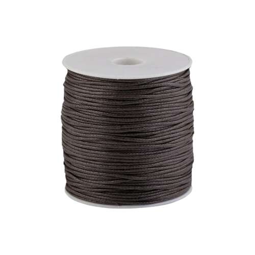 Pamutzsinór - Viaszos - Sötétbarna - 1,5mm - 85m 110386730