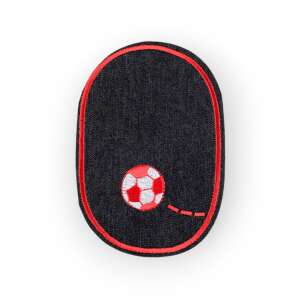 Labdás Farmerfolt - Vasalható Textiltapasz - 7,8 x 12 cm 110387025 - Vasalható matrica