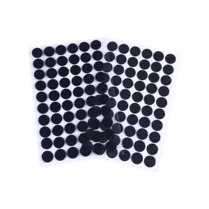 Kerek Öntapadó Tépőzár - 15mm - 60 pár - Sötétkék 110387391 - Tépőzár