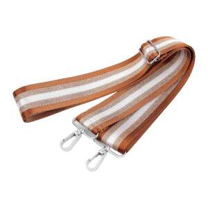 Lurex Csíkos Táska Vállpánt - Barna - 79-142 cm 110387797 - Táska pánt