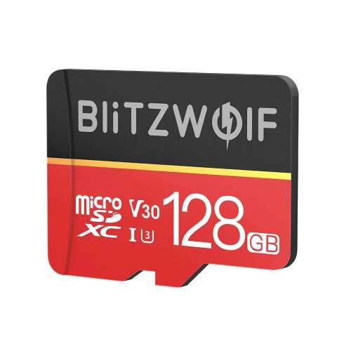 BlitzWolf® BW-TF1 128GB Micro SDXC Speicherkarte, Klasse 10, V30, U3