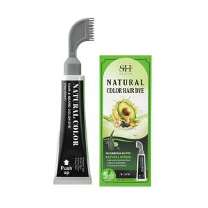 Crema de Vopsire rapida a Părului Negru, UNISEX, Formula Blanda cu Plante, Sevich, 80ml 110388174 - Vopsele de păr