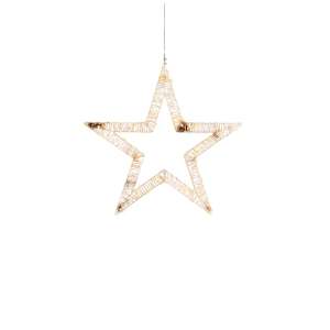 Stea Craciun cu microleduri, 40x120 cm, auriu 110388928 - Nonbrand Decorațiuni de Crăciun