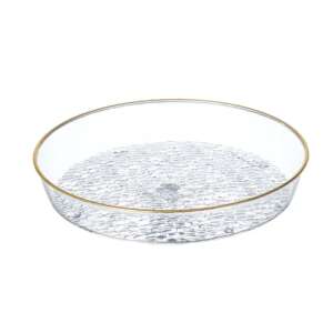 Tava decorativa eleganta Pufo Elegance pentru servire aperitive, prajituri, fructe, 26 cm 110389689 - Servirea
