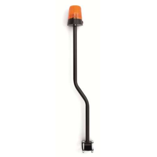 Gelbes Blinklicht mit Stange für Berg Buddy Go-Kart