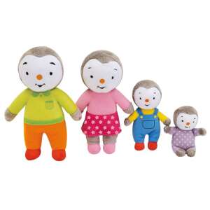 Set mit 4 Gemini-Tchoupi-Pinguinfamilien-Pluspunkten